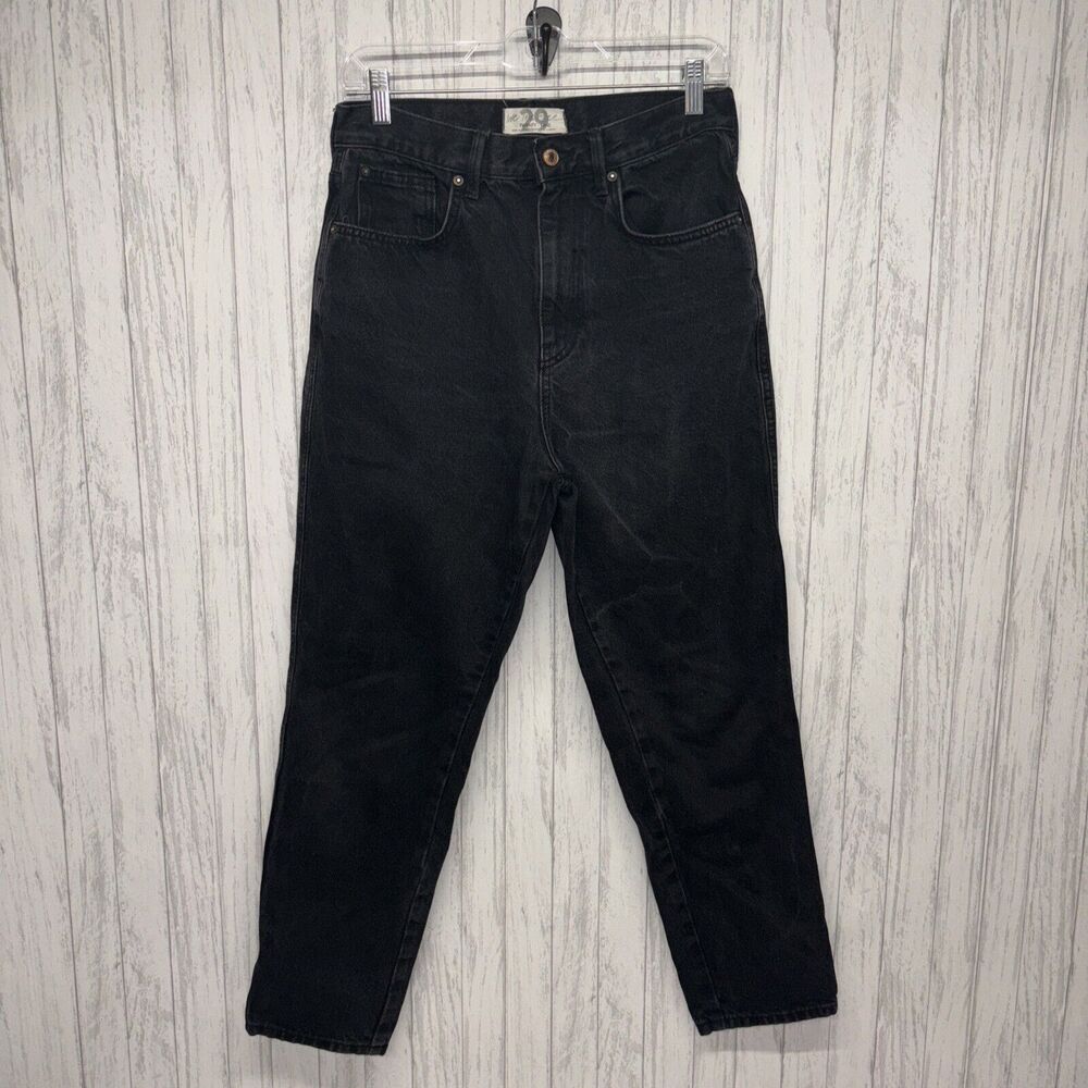 Womens Size 29 We The Free High Waist Straight Jeans Black